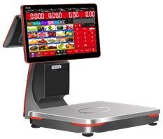 ميزان مع كاشير شاشة تاتش TS6X